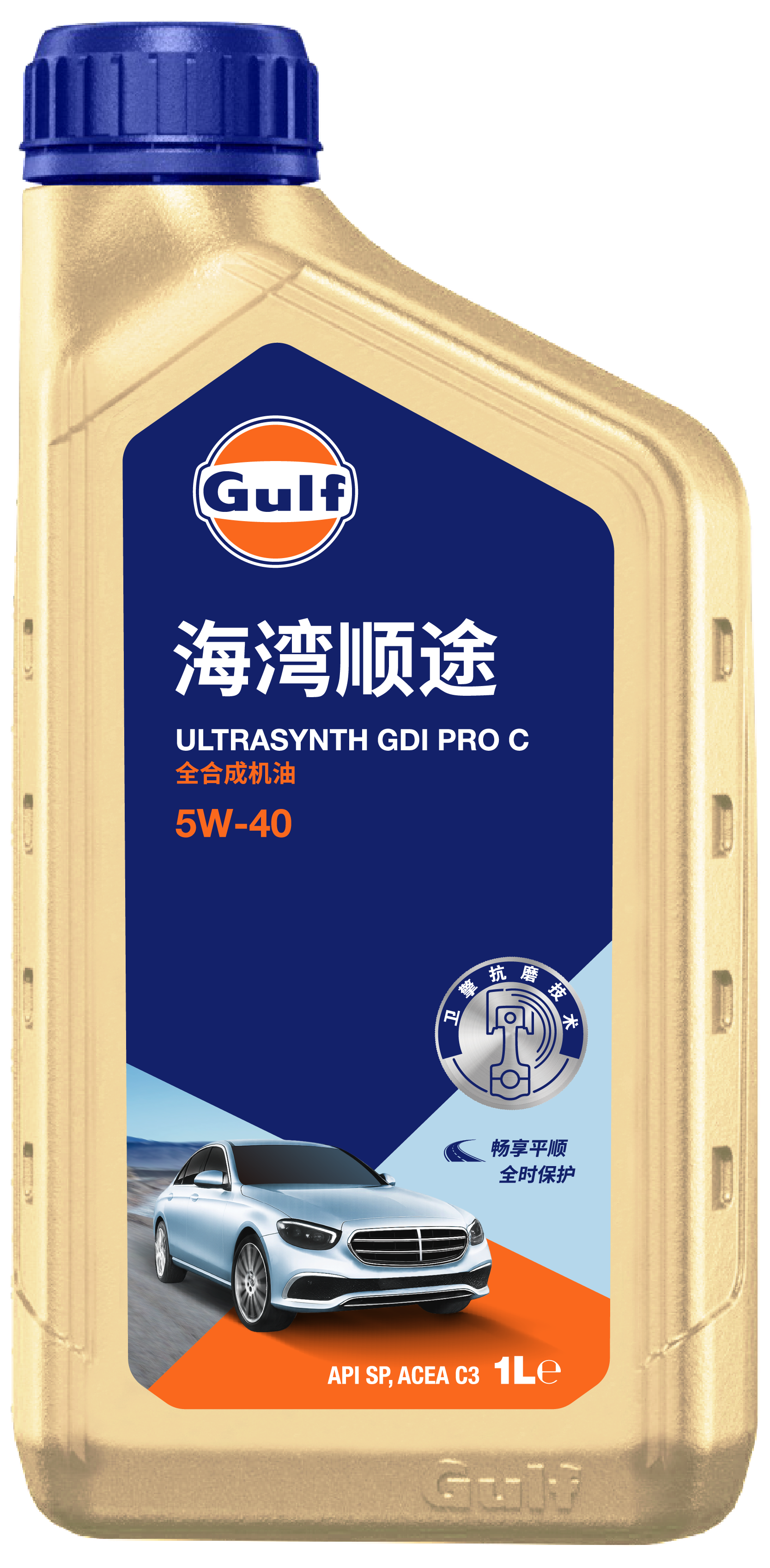 海湾顺途全合成机油 5W-40